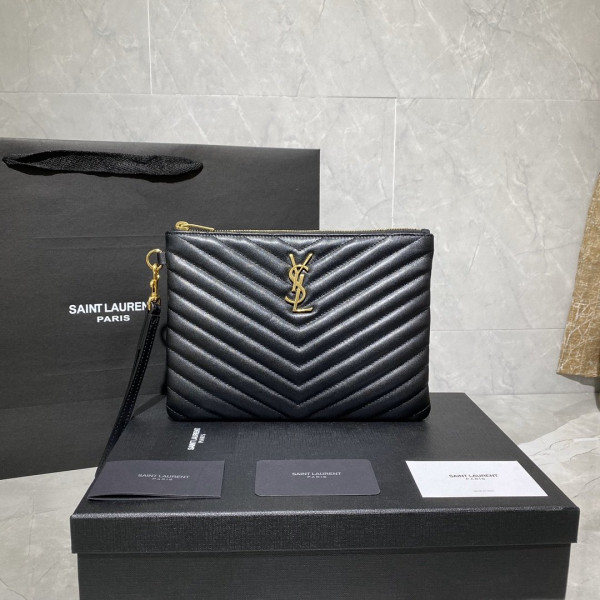 YSL MONOGRAM CLUTCH