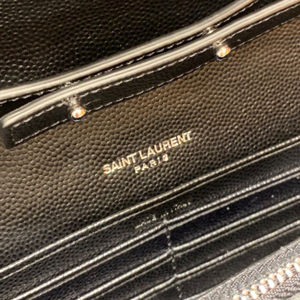 YSL CASSANDRE MATELASSÉ CHAIN WALLET